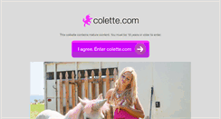 Desktop Screenshot of colette.com